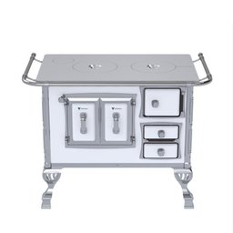 Fogao a Lenha N 1 Sec Chapa de Aluminio Branco Sem Tampa Se - 5