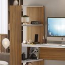 Ver imagem 3 de Mesa Office Nt 2105 - Off White - Freijó - Notável