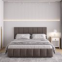 Ver imagem 1 de Cama com Cabeceira Casal Estofada Uvaia CabeCasa MadeiraOriginals