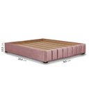 Ver imagem 2 de Cama com Cabeceira Queen Estofada Uvaia CabeCasa MadeiraOriginals