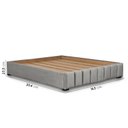 Ver imagem 2 de Cama com Cabeceira Queen Estofada Uvaia CabeCasa MadeiraOriginals