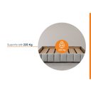 Ver imagem 4 de Cama com Cabeceira Queen Estofada Uvaia CabeCasa MadeiraOriginals