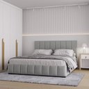Ver imagem 1 de Cama com Cabeceira Queen Estofada Uvaia CabeCasa MadeiraOriginals