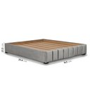 Ver imagem 2 de Cama com Cabeceira Queen Estofada Uvaia CabeCasa MadeiraOriginals