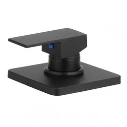 Monocomando Stoc Misturado Banheiro Quadrado Preto 7868 Stoc Metais - 1