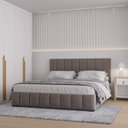 Ver imagem 1 de Cama com Cabeceira Queen Estofada Uvaia CabeCasa MadeiraOriginals