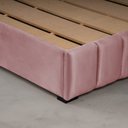 Ver mais imagens de Cama com Cabeceira Casal Estofada Uvaia CabeCasa MadeiraOriginals