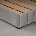Ver mais imagens de Cama com Cabeceira Casal Estofada Uvaia CabeCasa MadeiraOriginals