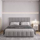 Ver imagem 1 de Cama com Cabeceira Casal Estofada Uvaia CabeCasa MadeiraOriginals