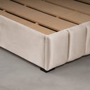 Ver mais imagens de Cama com Cabeceira Casal Estofada Uvaia CabeCasa MadeiraOriginals