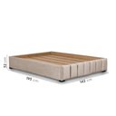 Ver imagem 2 de Cama com Cabeceira Casal Estofada Uvaia CabeCasa MadeiraOriginals