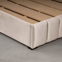 Ver mais imagens de Cama com Cabeceira Casal Estofada Uvaia CabeCasa MadeiraOriginals