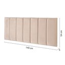 Ver imagem 3 de Cama com Cabeceira Casal Estofada Uvaia CabeCasa MadeiraOriginals