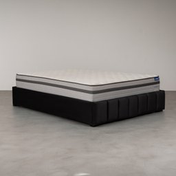 Cama com Cabeceira Casal Estofada Uvaia CabeCasa MadeiraOriginals - 6