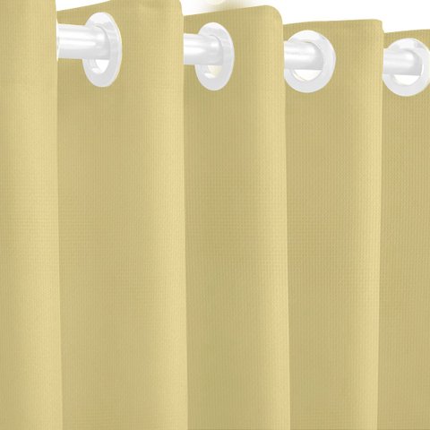 Cortina Pvc Blackout Corta Luz 280X180 Coleção Nova Admirare Cor: Bege