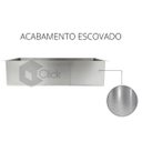 Ver imagem 5 de Cuba 70X40 Com Escorredor Divisoria De Inox Moderna Reta Novidade Exclusivo AJL CUBA INOX GOURMET CO