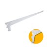 Suporte Prateleira Perfil Cremalheira Simples 50cm Branco - 1