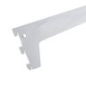 Suporte Prateleira Perfil Cremalheira Simples 50cm Branco - 3