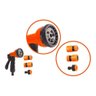 Kit Jardim com Esguicho Mangueira Pistola 8 Funções Famastil - 4