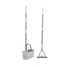 Kit Mop Limpeza Giratório Giro Fit e Rodo Mágico Mop Esponja - 1