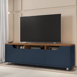 Rack Para TV até 60 Polegadas 1 Gaveta Interna New Jersey Casa D - 1
