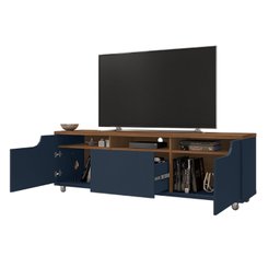 Rack Para TV até 60 Polegadas 1 Gaveta Interna New Jersey Casa D - 4
