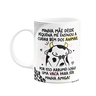 Caneca Flork Amigas - Sempre Cuidei Bem Dos Animais! Branca - 1