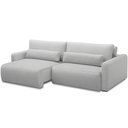 Ver imagem 1 de Sofá Retrátil Reclinável para Sala de Estar Living 270cm Sevilha F04 Bouclê Cinza - Lyam Decor