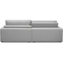 Ver mais imagens de Sofá Retrátil Reclinável para Sala de Estar Living 270cm Sevilha F04 Bouclê Cinza - Lyam Decor