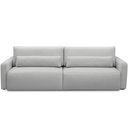 Ver imagem 3 de Sofá Retrátil Reclinável para Sala de Estar Living 270cm Sevilha F04 Bouclê Cinza - Lyam Decor