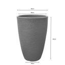 Ver imagem 3 de Vaso Decorativo Cônico Moderno 30