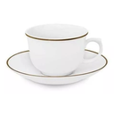 Ver imagem 1 de Xícara de Chá Sofia 240ml com Pires 15cm Oxford