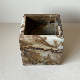 Cachepot Aquila Quartzito Roma Imperiale Vintage - 2