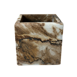 Cachepot Aquila Quartzito Roma Imperiale Vintage