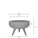 Ver imagem 3 de Vaso Bacia Decorativa Redondo Decore 45cm Japi