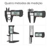 Paquímetro Digital Fibra de Carbono / Estojo / 2 Baterias - 5