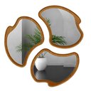 Ver imagem 3 de Conjunto 3 Espelhos Orgânicos Moldura em Mdf Miraggio