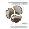 Conjunto 3 Espelhos Orgânicos Moldura em Mdf Miraggio - 5