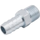 Ver imagem 1 de Espigão Fixo Macho para Mangueira 3/8 Rosca 1/4 Npt Aço Zi