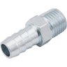 Espigão Fixo Macho para Mangueira 3/8 Rosca 1/4 Npt Aço Zi - 1