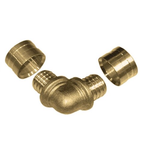 Cotovelo Pex Água 32x32mm Kit C/ 12 Unid. Emmeti