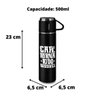 Garrafa Térmica 500 Ml com 3 Xícaras Café Torna Tudo Possível Presente Super - 4