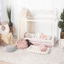 Ver imagem 3 de Jogo de Lençol Mini Cama 3 Peças 100% Algodão Montessoriano Moderninhos:hippie Chic