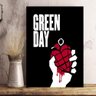 Placa Poster Banda Green Day American Idiot Rock Capa A4 - 1