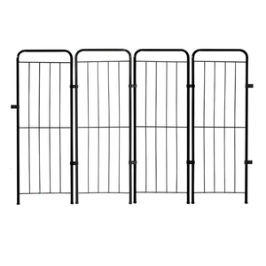 Cercado Dobrável 98 4 Módulos Utilyse Preto
