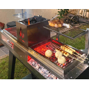 Ver imagem 3 de Churrasqueira Hotbox Parrilla Dupla Grelha Argentina + Uruguaia - Base Alta