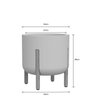Vaso Cilíndrico Decore 33 Japi - 3