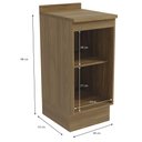Ver imagem 4 de Armário de Cozinha Balcão 1 Porta 40cm com Tampo M621 Botanic Kappesberg