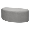 Ver imagem 1 de Puff Orgânico Palermo 100cm Bouclê - Sofa Store:bouclê Cinza