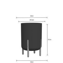 Vaso Cilíndrico Decore 34 Japi - 3